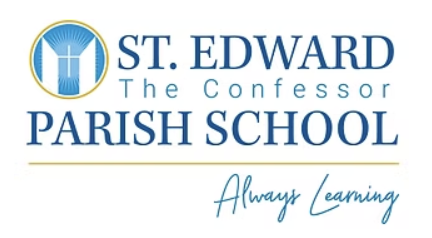 Logo for St. Edward the Confessor Parish School.