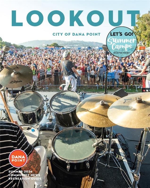 A front cover of the Lookout Magazine for summer 2025. 